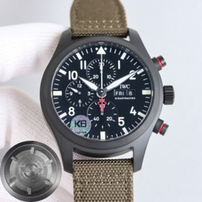 IWC Pilot Ceramic Series CAL.89361 Automatic Movement 44.5mm Watch